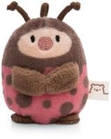 NICI Kuscheltier Marienk&auml;fer Dozz 5cm rot - Stofftier aus weichem Pl&uuml;sch,