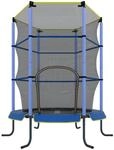 Ultrasport Kinder Indoor Trampolin Jumper, Blau, 140 cm, 33070000065B