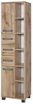 Schildmeyer Milan Hochschrank 701090, eiche Landhaus Dekor, 41.9 x 32 x 163,7 cm