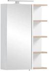 Schildmeyer Lugo Spiegelschrank 157385, Kreidewei&szlig;/Wildeiche Dekor, 49,7 x...