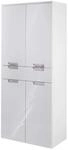 Schildmeyer Hochschrank Rilana 700861, wei&szlig; glanz, 159 x 65 x 35 cm