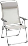 Lafuma Mobilier ALU Stuhl Cham XL, Batyline, Rye II, 67,5 x 68 x 111 cm