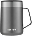 Contigo Streeterville Desk Mug, isolierter Kaffee-Thermobecher mit Henkel aus