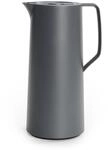 Emsa Motiva Thermoskanne 1l, Isolierkanne mit Quick-Press-Verschluss, 12h hei&szlig;, 24h