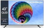 Thomson 43 Zoll (109cm) QLED Seitliche F&uuml;sse Google Smart TV, Wi-Fi, Dolby...