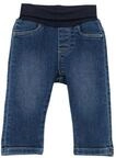 s.Oliver Jeans mit weichem Rippbund dunkelblau 62