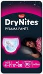Huggies Drynites Baby M&auml;dchen Schlaf-Slip, saugf&auml;hig, Gr&ouml;&szlig;e M (17-30 kg), 10