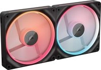 CORSAIR iCUE LINK LX140-R RGB 140mm PWM-Umkehrlüfter – Doppelter Lüftersatz – CORSAIR iCUE LINK LX140-R RGB 140mm PWM-Umkehrlüfter – Doppelter Lüftersatz –