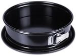 ST&Auml;DTER we love baking Springform EMAILLE mit Flachboden, &oslash; 26 cm, Black Edition,