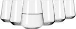 RITZENHOFF 6301003 Wasserglas 500 ml - Serie Lichtweiss - 6 St&uuml;ck Trinkgl&auml;ser im