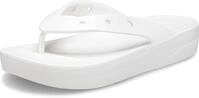 Crocs Herren Classic Platform Flip W Flip, White, 33/34 EU