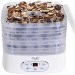 Adler AD 6658 D&ouml;rrautomat f&uuml;r Lebensmittel, 550 W, Wei&szlig;