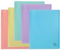 Exacompta 88670E 8er Pack Sichtmappe Chromaline Pastell 60 Klarsichth&uuml;llen, 120