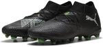 Puma Future 8 PRO FG/AG, Unisex Fussballschuh, Puma Black-Puma Silver-Fluo Green,