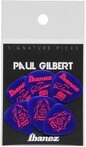 Ibanez Signature Series Plectrums - Paul Gilbert - Pack Of 6 - Jewel Blue Ibanez Signature Series Plectrums - Paul Gilbert - Pack Of 6 - Jewel Blue
