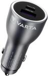 VARTA Ladeger&auml;t, Autoladeger&auml;t mit 2 Anschl&uuml;ssen USB Typ C PD und USB A, Car