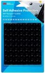 3M SJ5012 Selbstklebende F&uuml;&szlig;e, Klebstoff, Rund, 3.5mm, Schwarz, &oslash; 12.7mm,...