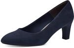 Tamaris Damen Pumps mit Blockabsatz, blau, 38 EU