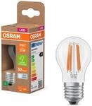 Osram LED-Lampe in klassischer Miniballform, mit dekorativem LED-Filament,