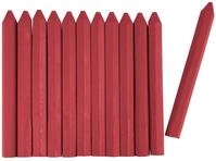 Connex Signierkreide rot - &Oslash; 13 x 120 mm - Praktisches Set mit 12 St&uuml;ck - F&uuml;r
