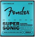 Fender Super 250 E-Gitarre Saiten, Nickel, Light-Regular 009/046 | Nickel-Plated