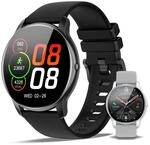 Smart Watch XINJI C2 mit Bluetooth, 1,3" AMOLED Touchdisplay,