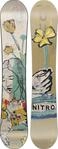 Nitro Snowboards Damen Mercy BRD 25, Allmountainboard, Twin, Cam-Out Camber,...