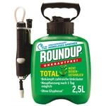 Roundup Unkrautfrei TOTAL Druckspr&uuml;hsystem, 2,5 L anwendungsfertig zur effektiven