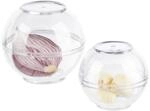 Relaxdays Zwiebeldose 2er Set, Frischhaltekugeln Knoblauch & Zwiebeln,...
