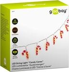 goobay 58117 10er LED Zuckerstangen Lichterkette, Zuckerst&auml;be, Candy Cane