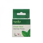 Nordics Organic Care &Ouml;ko Zahnseide aus Maisst&auml;rke frische Minze, 15 g