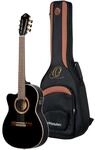 Ortega Guitars Konzert Gitarre Linksh&auml;nder &ndash; Elektro-Akustisch, 4/4, Slim Neck,
