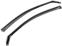 ClimAir Windabweiser Schwarz kompatibel mit Seat Ateca 2016- (Chrom Fensterrahmen)