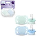 Philips AVENT Ultra Start Schnuller, kiefergerecht geformter Schnuller f&uuml;r
