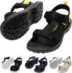 Cressi Pete Sandal Black/Yellow 39 - Unisex Sandale ideal f&uuml;r Sommertage am Strand,