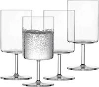 SCHOTT ZWIESEL Wasserglas Modo (4er-Set), vielseitig einsetzbare Gl&auml;ser mit modernem