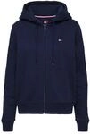 Tommy Jeans Damen Tjw Reg Flag Zip Thru Dw0dw19729 Kapuzenpullover Mit