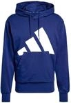 adidas Herren Essentials Big Logo French Terry Hoodie Sweatshirt, Dark...