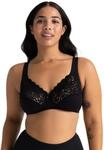 Dorina Damen ungef&uuml;tterter Bralette ohne B&uuml;gel, leicht d&uuml;nn BH f&uuml;r gro&szlig;e