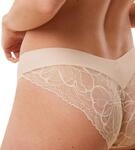 Triumph Damen Body Make-Up Illusion Lace Highleg Tai, Nude BEIGE, 40