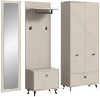 xonox.home Garderobe Notes 4tlg. Set Garderobenkombination Garderobenschrank