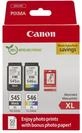 Canon Originaltinte PG-545XL / CL-546XL (2 XL Tintenpatronen; Schwarz+Farbe) - Photo