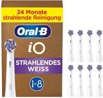 Oral-B Aufsteckb&uuml;rsten iO Strahlendes Weiss, Wei&szlig;, 8 St&uuml;ck - Original