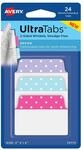 AVERY Zweckform Art. 74773 Haftstreifen transparent/bunt (24 Haftnotizen,