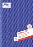 AVERY Zweckform 1734 Rechnung (A4, 2x40 Blatt, selbstdurchschreibend mit farbigem