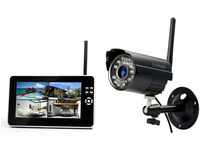 Technaxx Easy Überwachung Kamera Set TX-28 mit Aufnahmefunktion (17,8 cm (7...