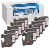 G&G Schriftband 10er Set BB-D-G-45013-10 Kompatibel ersetzt DYMO 45013...