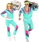 W WIDMANN MILANO Party Fashion - 80er Jahre Trainingsanzug