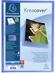 Exacompta 5742E Kreacover Sichtmappe (aus PP, DIN A4, 21 x 29,7 cm, mit 40 H&uuml;llen) 1