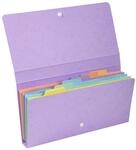 Exacompta 58660E Premium F&auml;chermappe Aquarel aus extra starkem Colorspan-Karton f&uuml;r